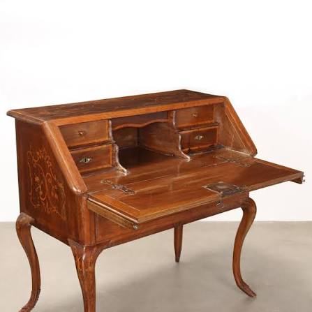 Mahogany Roll-Top Writing Desk