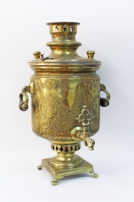 Ornate Brass Samovar