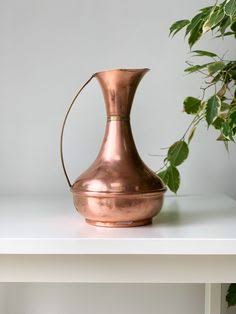 Vintage Copper Water Jug